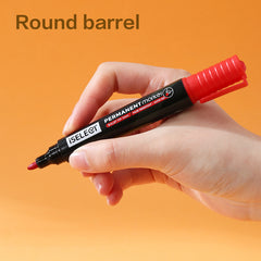 iSelect Permanent marker-2.0mm-RD | Red ink | Bullet-tip | Fade- resistant | Smooth writing | Non-toxic